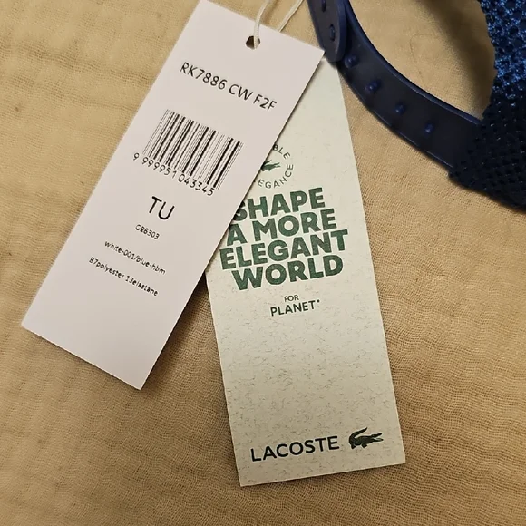 Lacoste Unisex Lightweight Neoprene Trucker Hat - Picture 7 of 9